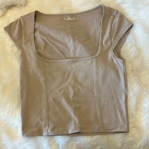 Abercrombie soft a&f collection short sleeve shirt